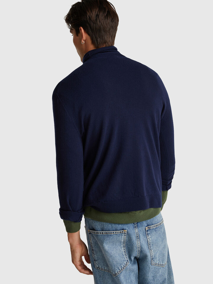 TURTLE NECK SWEATER Men image number 2